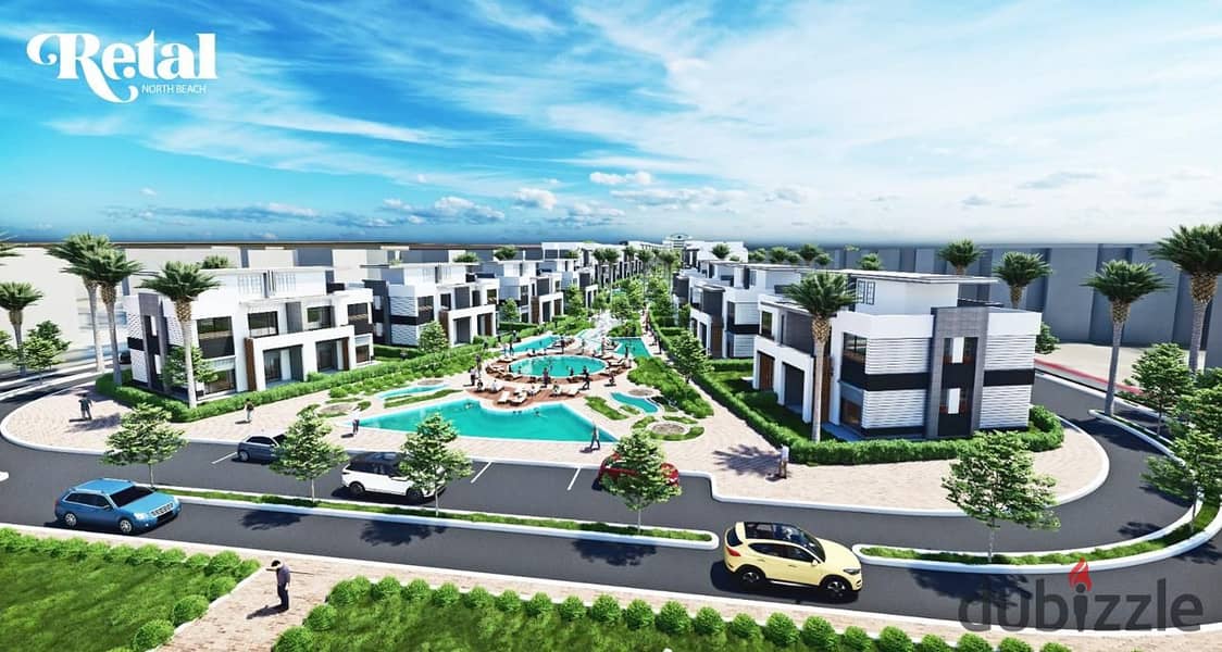 With a down payment of 750 thousand and installments up to 5 years, you will own your unit in the North Coast overlooking the sea and a 10% discount 2