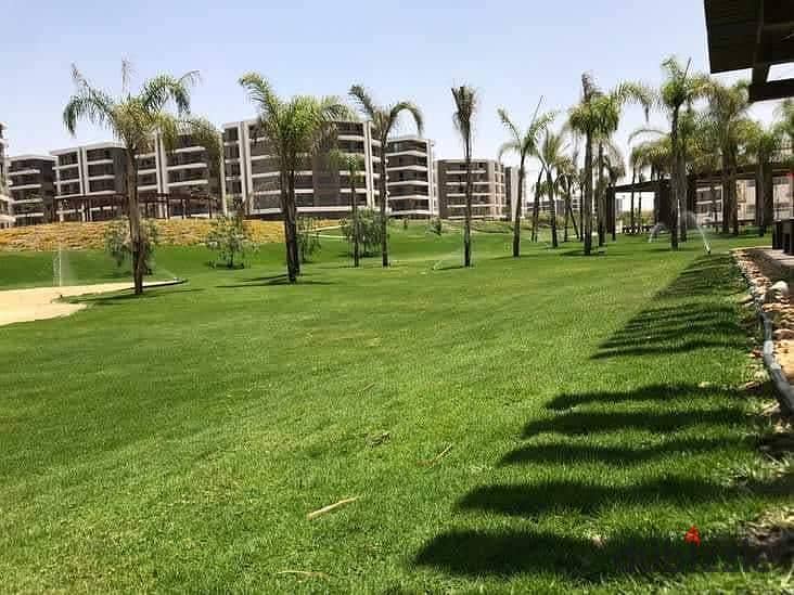 Quattro Villa for sale, 143 m, ground floor + first floor, in Taj City Compound, Origami Golf Phase, New Cairo, with a down payment of 825 thousand 12