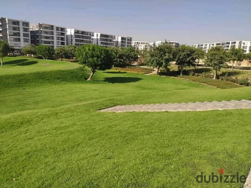 Quattro Villa for sale, 143 m, ground floor + first floor, in Taj City Compound, Origami Golf Phase, New Cairo, with a down payment of 825 thousand 17