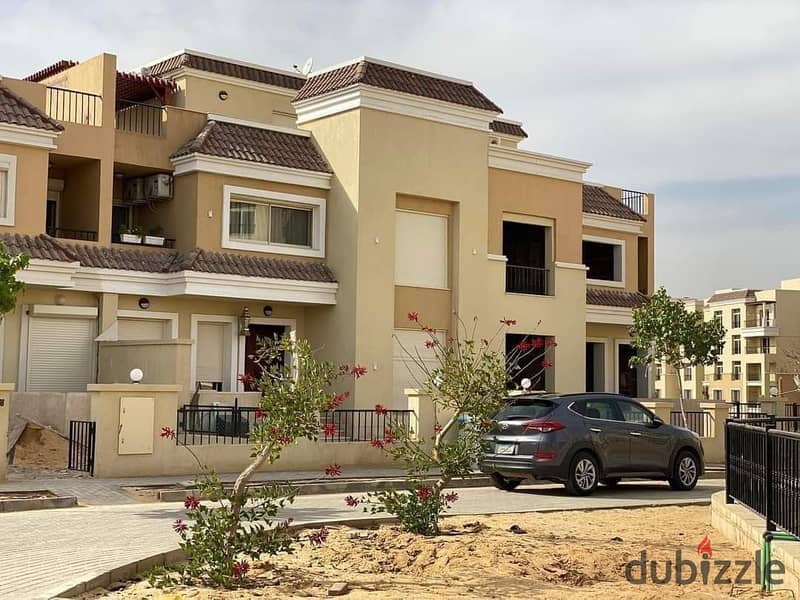 استثمر في S Villa مساحة 212م دورين بكمبوند سراي Sarai بالقرب من مدينة المستقبل في مرحلة مميزة بالتقسيط على 8 سنوات 4