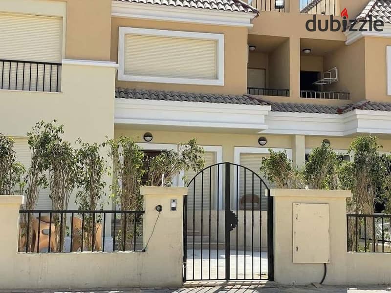 استثمر في S Villa مساحة 212م دورين بكمبوند سراي Sarai بالقرب من مدينة المستقبل في مرحلة مميزة بالتقسيط على 8 سنوات 6