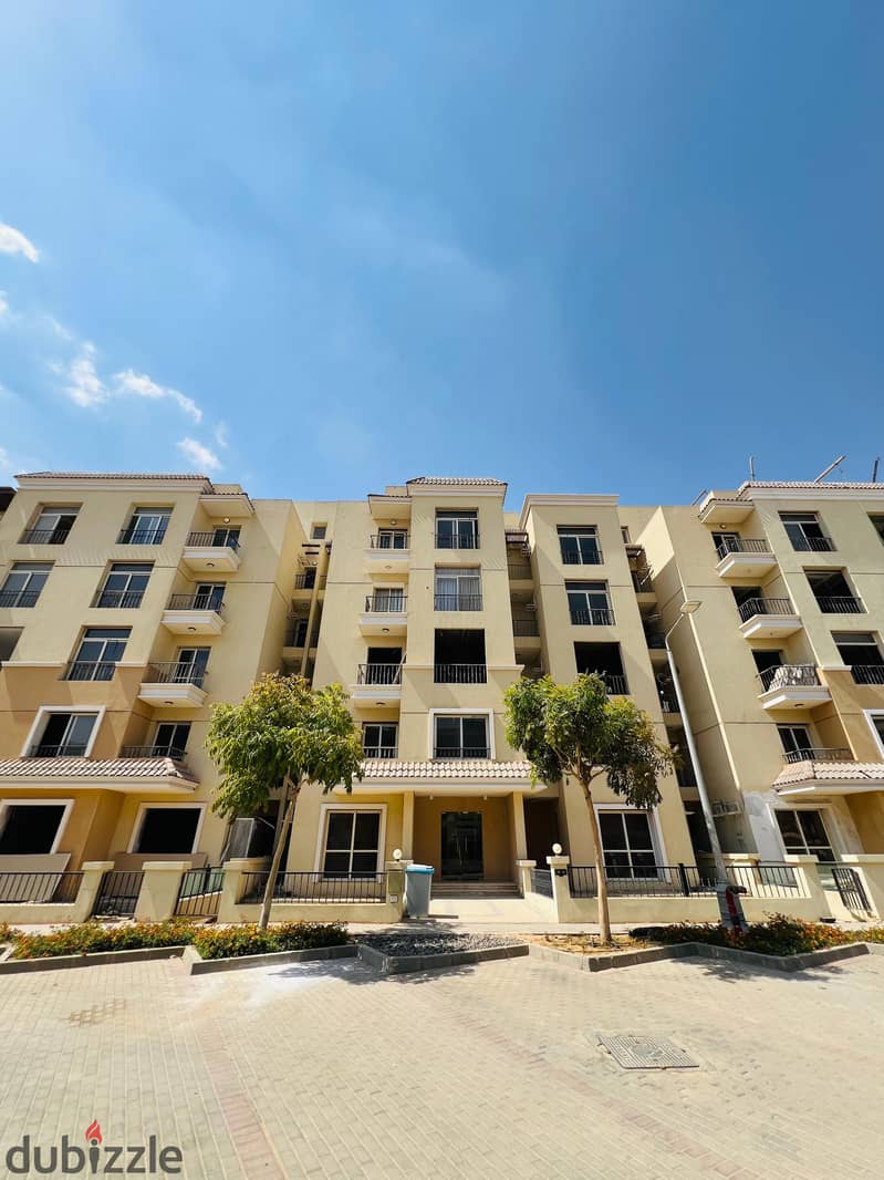 Your entire apartment has a garden view in Sarai, a 130m apartment with two rooms and a large garden of 322m in the Esse phase in Sarai Compound in Ne 2