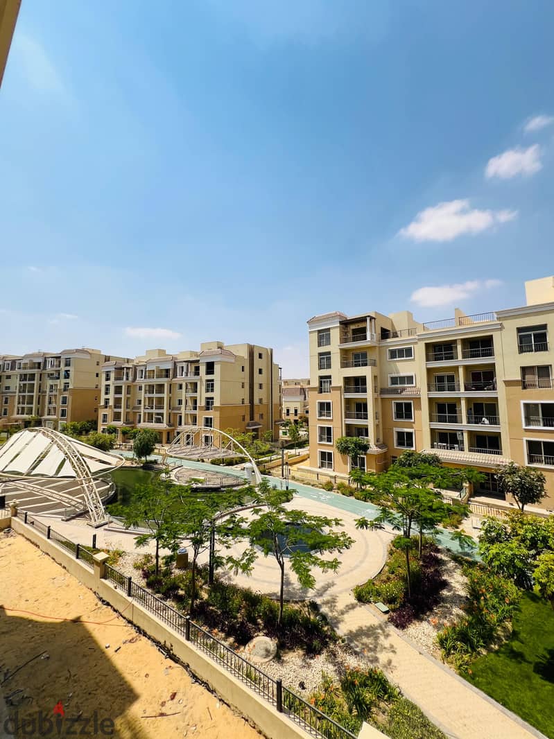 Your entire apartment has a garden view in Sarai, a 130m apartment with two rooms and a large garden of 322m in the Esse phase in Sarai Compound in Ne 7