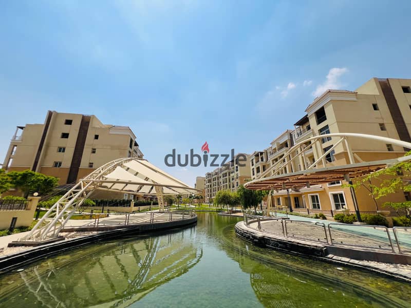 Your entire apartment has a garden view in Sarai, a 130m apartment with two rooms and a large garden of 322m in the Esse phase in Sarai Compound in Ne 9