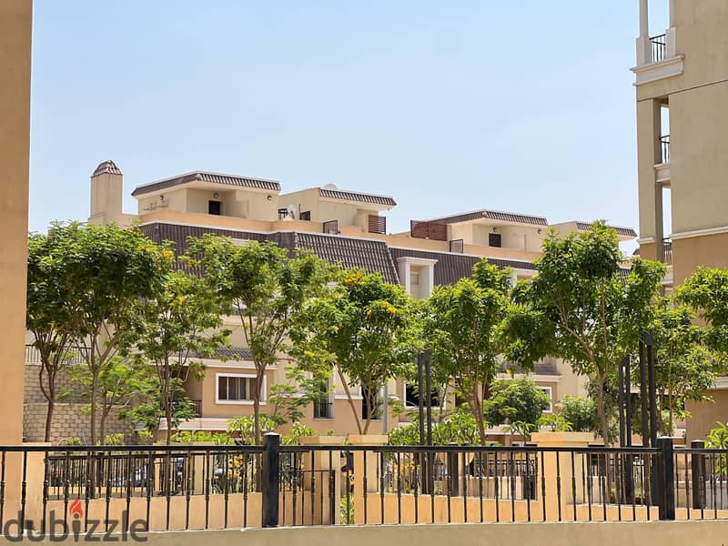 Your entire apartment has a garden view in Sarai, a 130m apartment with two rooms and a large garden of 322m in the Esse phase in Sarai Compound in Ne 12