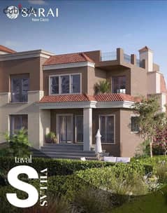 دلوقت تقدر تشتري بخصم الكاش 42% S Villa أميز وحدة في كمبوند سراي Sarai بسعر مميز جدا بالتقسيط على سنة أو اكتر 212م تقسيمة مميزة احجز الأن