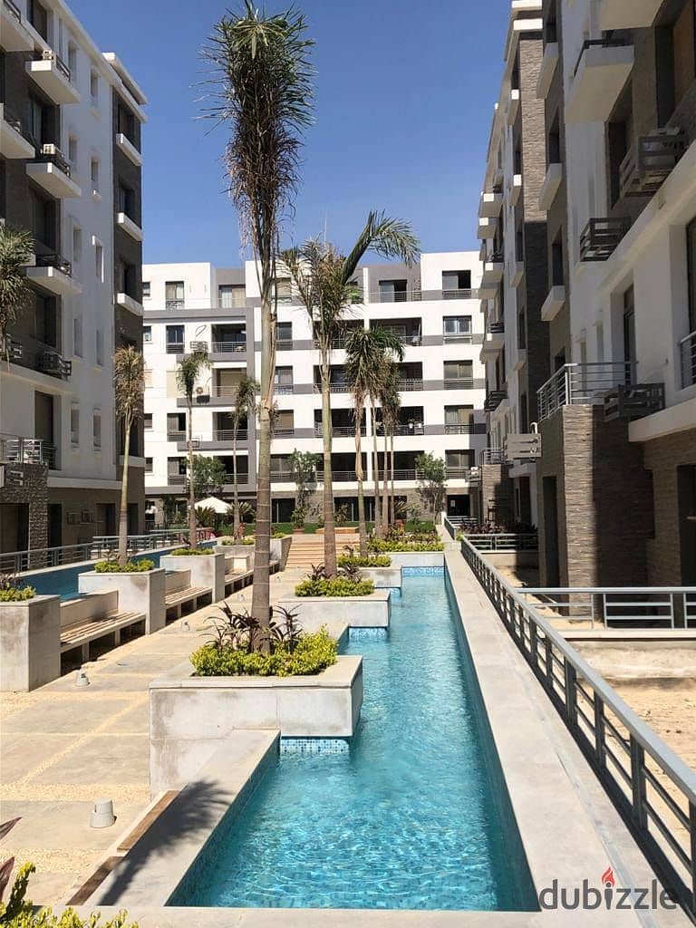 A studio apartment for sale in Taj City Compound, with a direct view, area of ​​79 square meters, at a special price, with a down payment starting fro 0