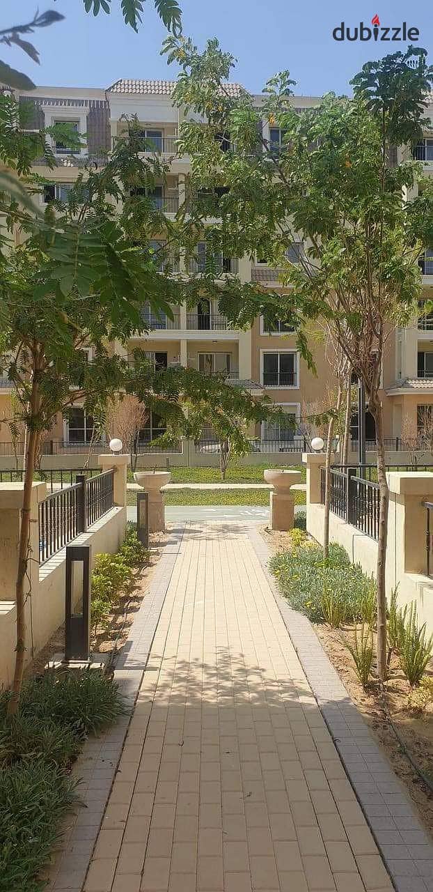 With a down payment starting from 700 thousand, you can reserve a townhouse with a distinctive and modern design in Sarai Compound next to Madinaty, w 18