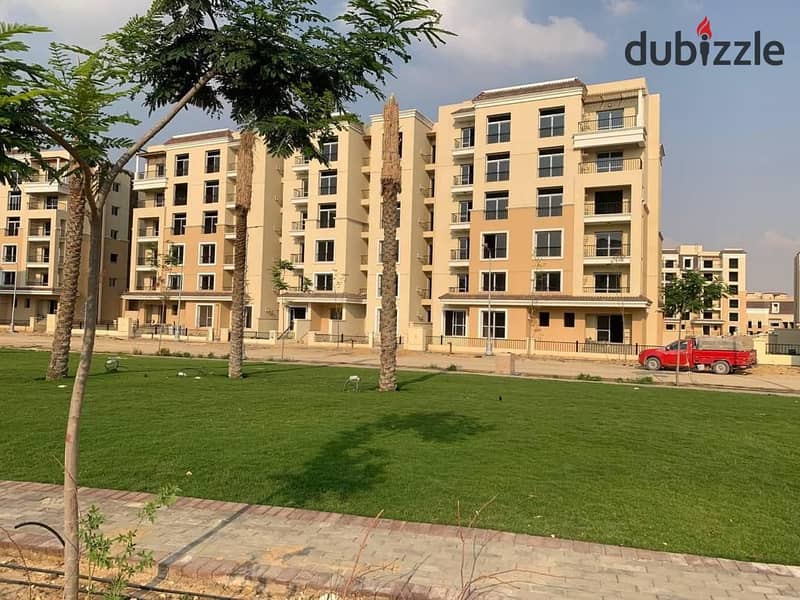 Duplex 206 m with a private garden of 120 m, a distinctive and spacious area with a modern design in Sarai Compound in New Cairo, next to Madinaty, wi 12