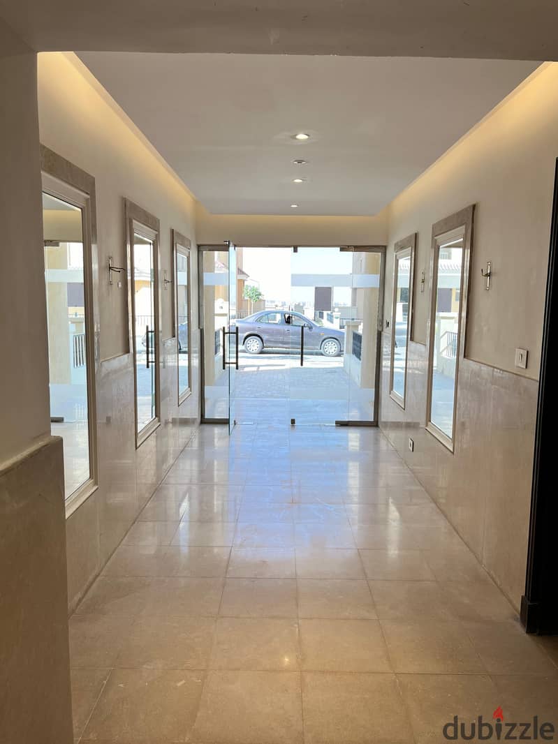 Duplex 206 m with a private garden of 120 m, a distinctive and spacious area with a modern design in Sarai Compound in New Cairo, next to Madinaty, wi 13