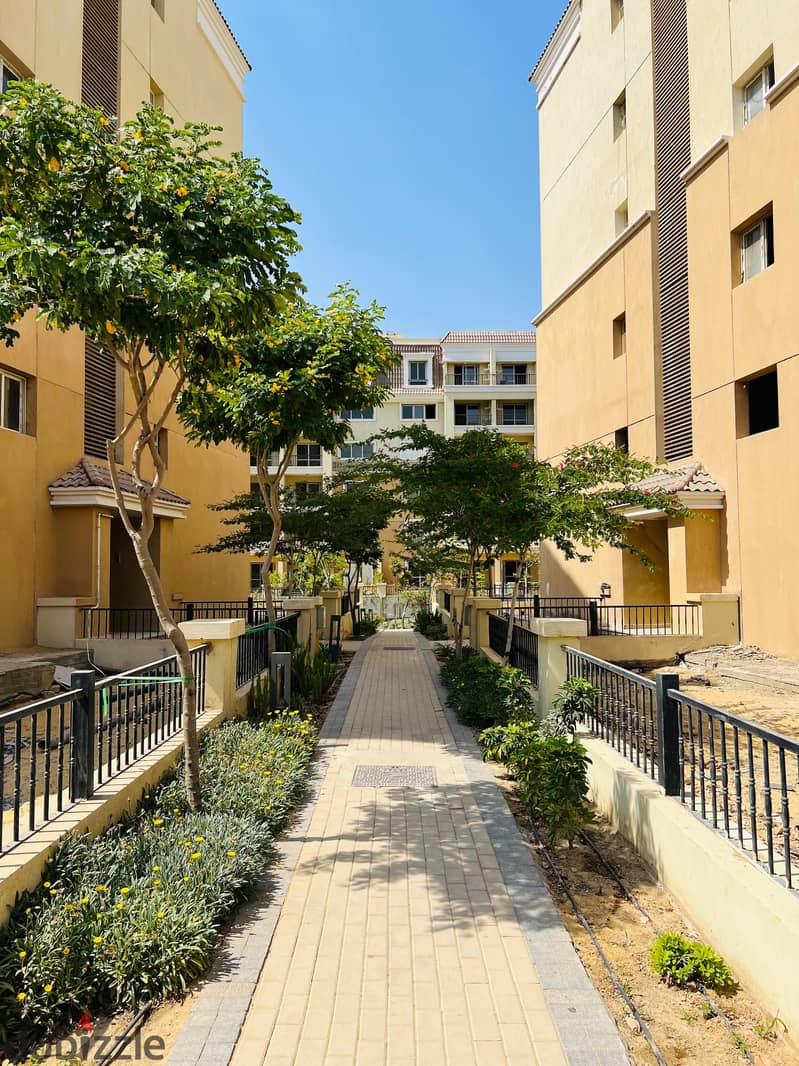 At an attractive price, own a 158-square-meter apartment in Sheya Phase, 3 rooms with a view in Sarai Compound, Sur B Sur, Madinaty, with a down payme 17