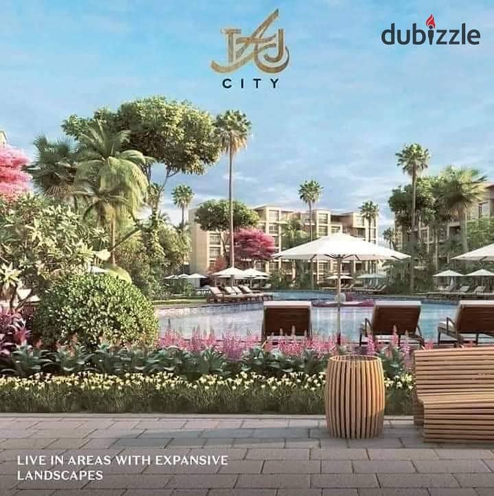 In Taj City Compound, special offers. Own a 162-square-meter duplex with a direct view, with a down payment starting from and installments up to 8 yea 8