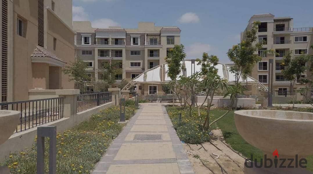 The best division in Sarai Compound, a 147-square-meter apartment, a repeated floor, with a distinctive view of the view, with a down payment of 381 t 4