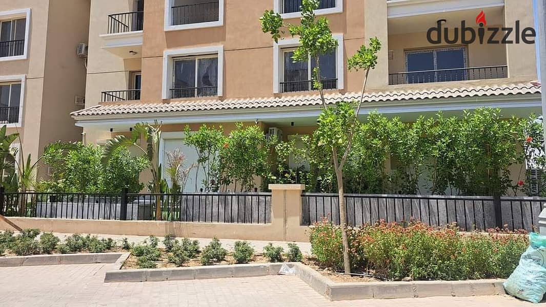 The best division in Sarai Compound, a 147-square-meter apartment, a repeated floor, with a distinctive view of the view, with a down payment of 381 t 7