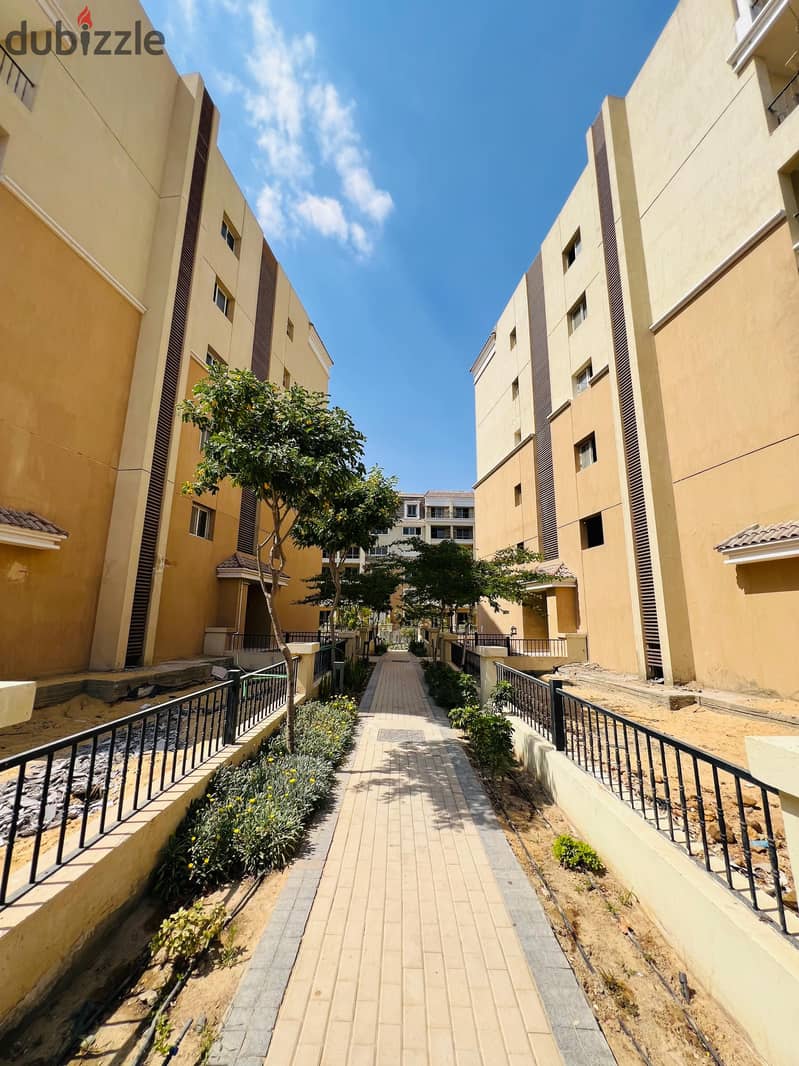 The best division in Sarai Compound, a 147-square-meter apartment, a repeated floor, with a distinctive view of the view, with a down payment of 381 t 11