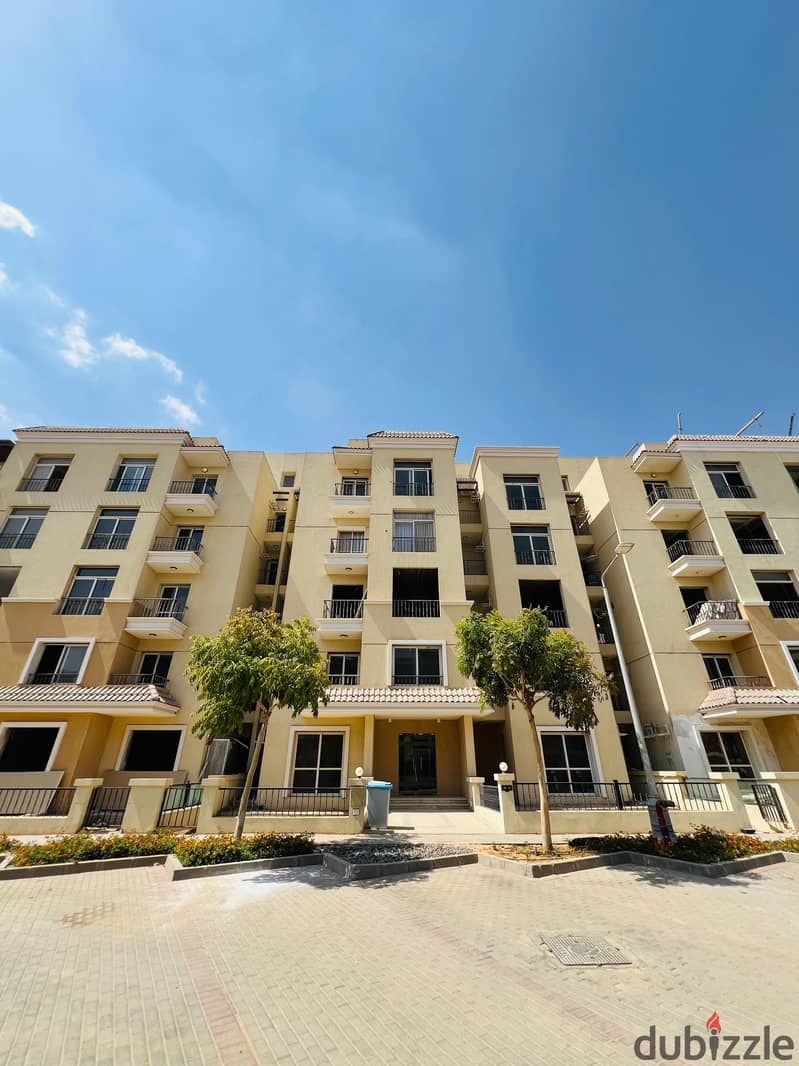 The best division in Sarai Compound, a 147-square-meter apartment, a repeated floor, with a distinctive view of the view, with a down payment of 381 t 13