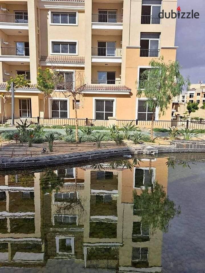 Apartment for sale 132 m, repeated floor, corner, in Esse phase, Sarai Compound, near Mostakbal City and the American University. Buy now with a 42% c 6