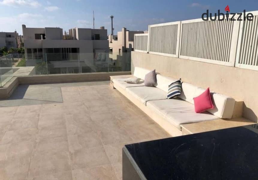 The lowest price for a chalet in Hacienda Bay, installments with the lowest down payment, very special view, first floor, receipt 2026هاسيندا باي 5