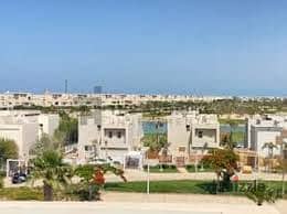 The lowest price for a chalet in Hacienda Bay, installments with the lowest down payment, very special view, first floor, receipt 2026هاسيندا باي 7