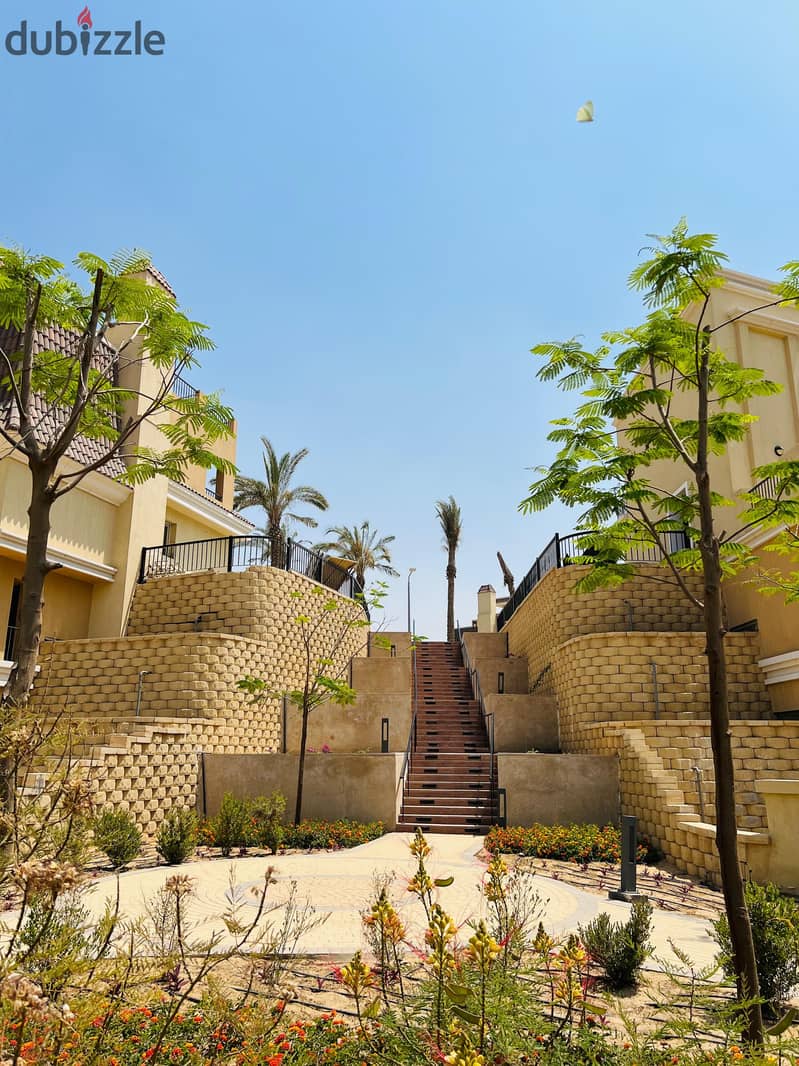 Own a 159m duplex with sea view for sale in Sarai Compound, close to Mostakbal City, with a 10% down payment over 6 months and installments up to 8 ye 29