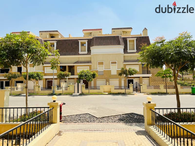 Villa 239m corner for sale with a distinctive design and spacious areas in Sarai Compound, Sur B Sur, Madinaty, with installments over 8 years 4