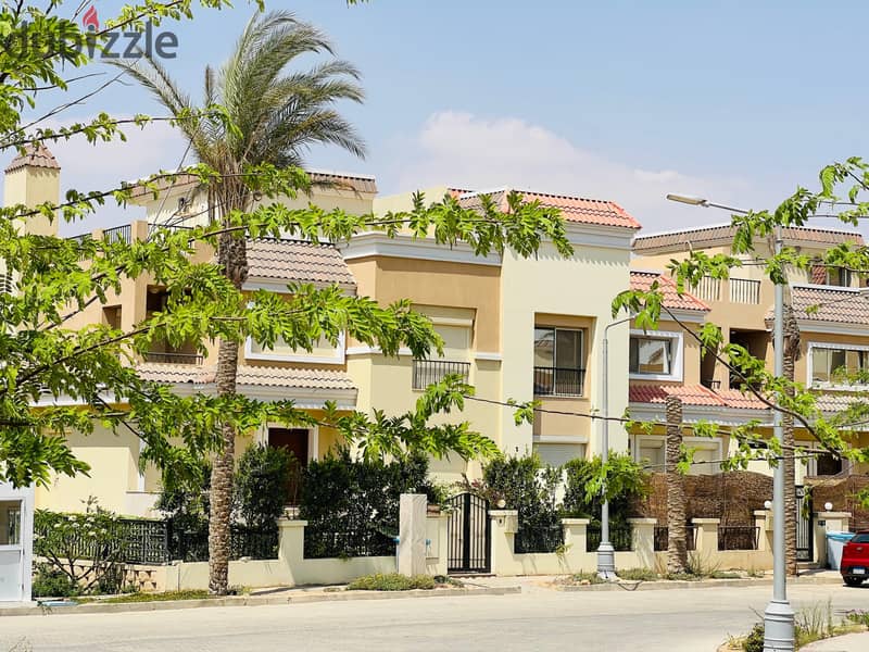 Villa 239m corner for sale with a distinctive design and spacious areas in Sarai Compound, Sur B Sur, Madinaty, with installments over 8 years 10