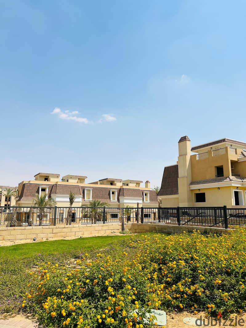 Villa 239m corner for sale with a distinctive design and spacious areas in Sarai Compound, Sur B Sur, Madinaty, with installments over 8 years 17