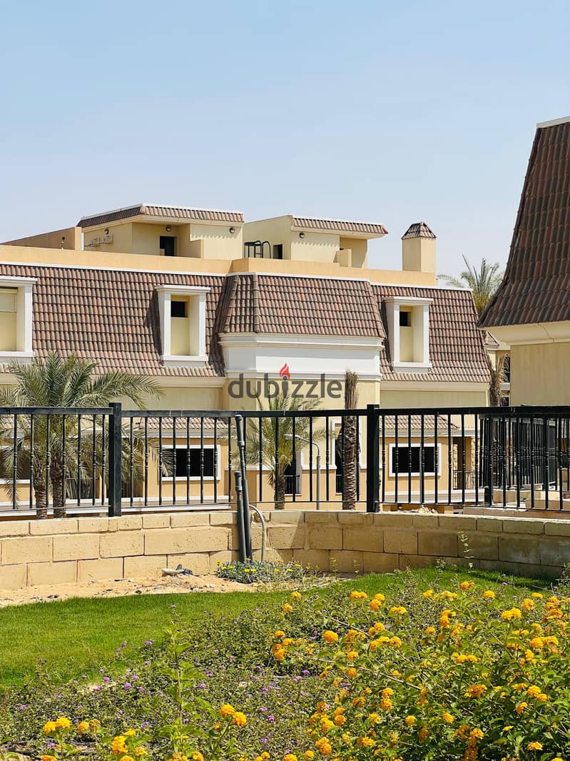 Villa 239m corner for sale with a distinctive design and spacious areas in Sarai Compound, Sur B Sur, Madinaty, with installments over 8 years 18