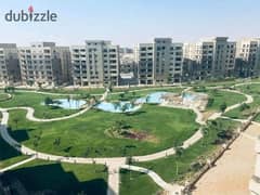 Duplex for sale in El Tagamoa, 208 m, very distinctive division, with a view, Origami Golf phase, in Taj City Compound, on Suez Road, with a 5% down p