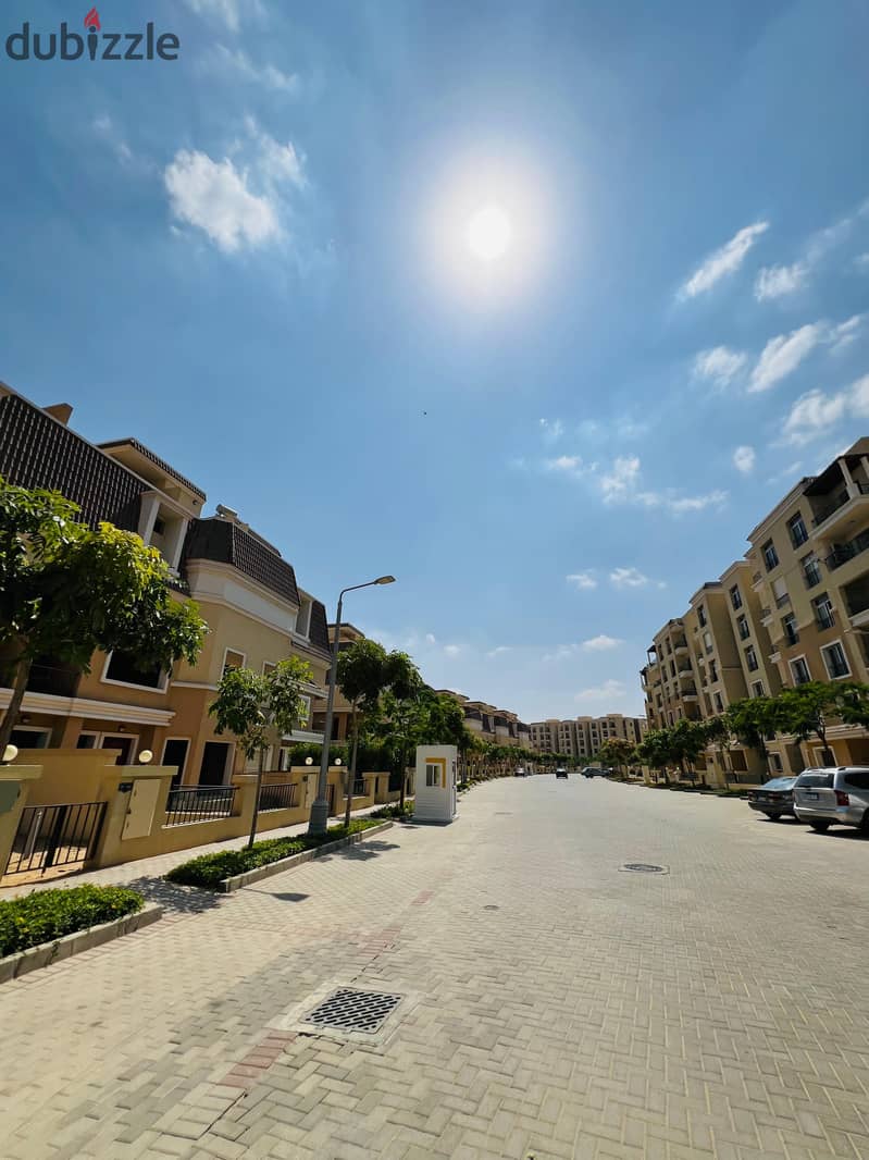 With a down payment starting from 318 thousand, own your apartment in Sarai Compound, next to the capital, a very distinctive area of ​​110 square met 12