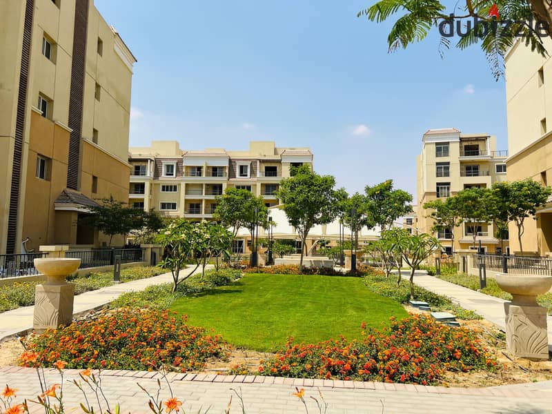 With a down payment starting from 318 thousand, own your apartment in Sarai Compound, next to the capital, a very distinctive area of ​​110 square met 26