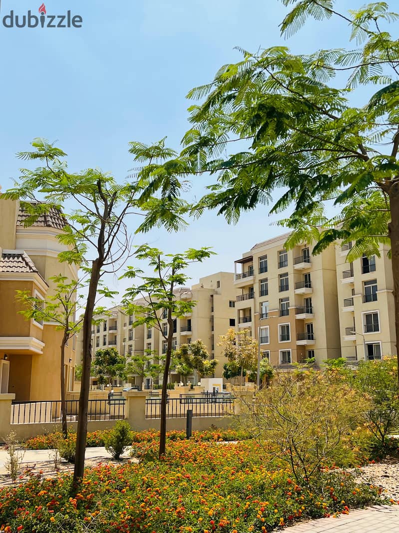 With a down payment starting from 318 thousand, own your apartment in Sarai Compound, next to the capital, a very distinctive area of ​​110 square met 27