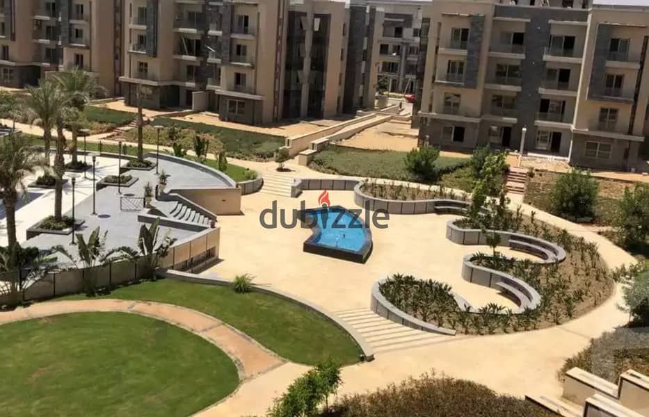 Apartment with garden for sale in Galleria Moon Valley Compound in New Cairo بالقاهرة الجديدة 7