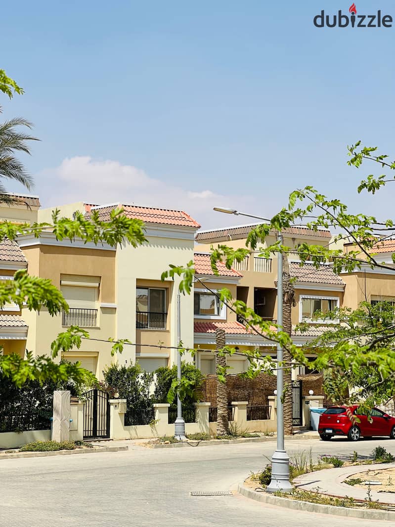 In a prime location in Sarai Compound, own S Villa, 239m corner double view, in the villas only phase of Rai Valleys, with a down payment starting fro 21