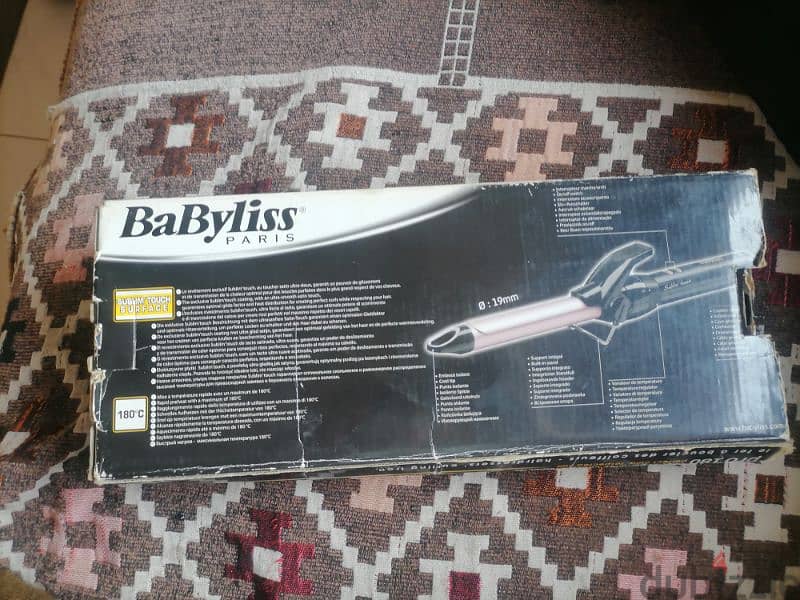 مكوه شعر baby liss 19mm 1