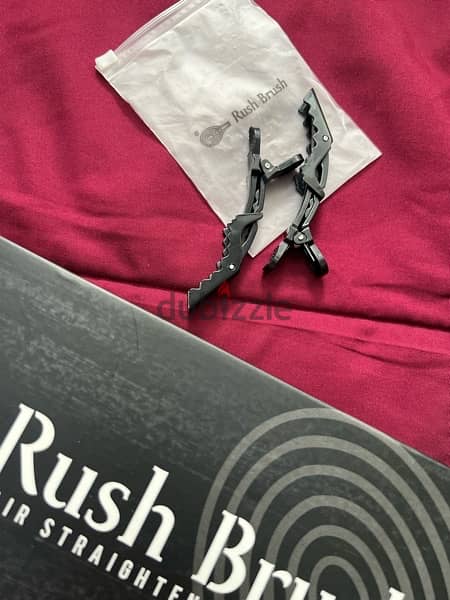 RUSH BRUSH hair straightener hot brush فرشاة تصفيف للشعر 3