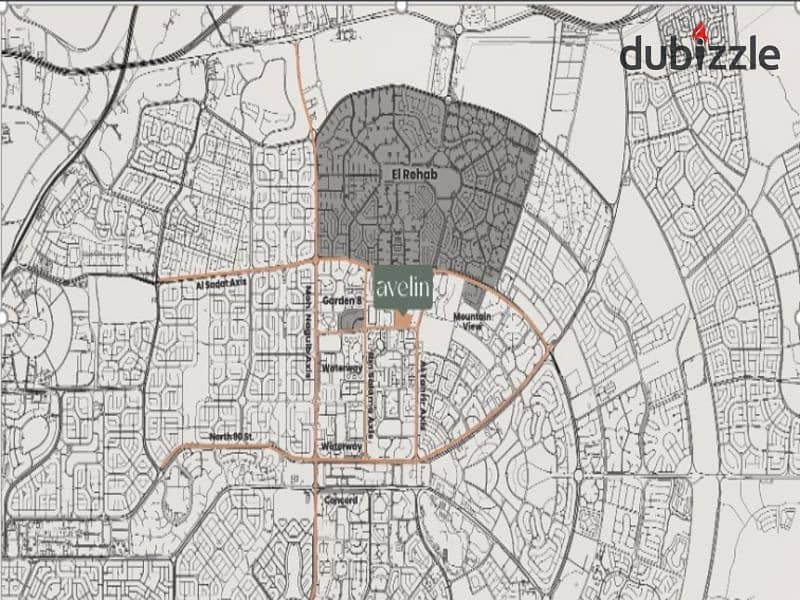 شقة بجاردن  للبيع بقلب التجمع الخامس بجوارمانونتن فيو وبارك فيو حسن علام| مقدم 10 % | خصم كاش 27% * Avelin * 8