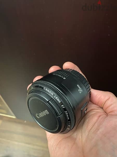 Canan 50mm lens f1.8 STM 0