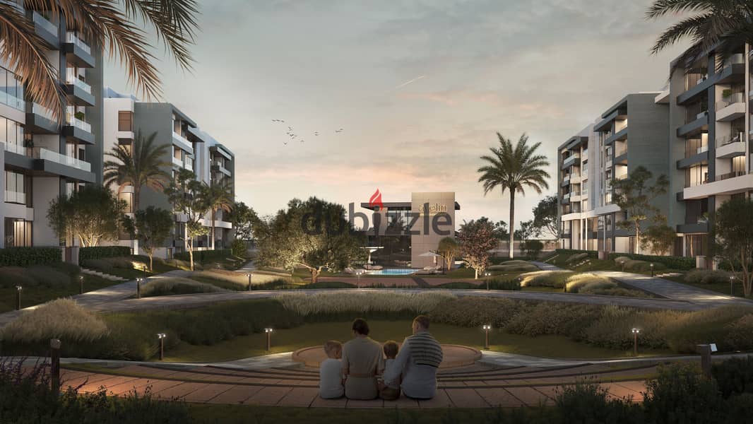 Apartment 170 meters in Evelyn Compound next to Park View Hassan Allam | down payment 10% | In the heart of the Fifth Settlement | 27% cash discount 3