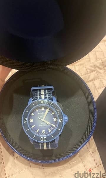 blancpain swatch ocean blue 1