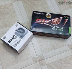 gtx 1060 6gb مع cooler master 600w 80 plus 0