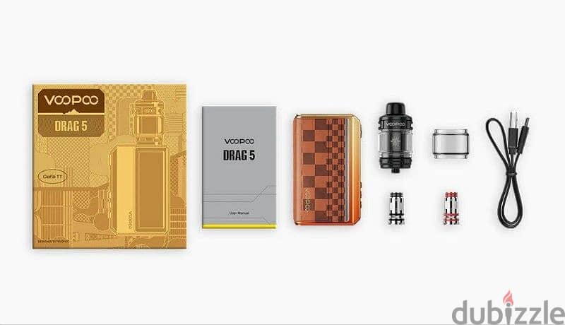 DRAG 4 VOOPOO VAPE New دراج 4 فوبو الاصدار الاخير جديد متبرشم 7