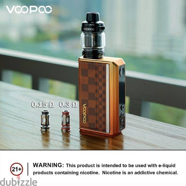 DRAG 4 VOOPOO VAPE New دراج 4 فوبو الاصدار الاخير جديد متبرشم 14