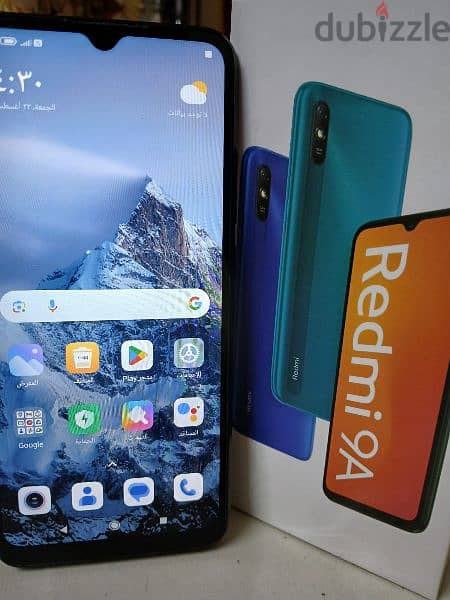 موبايل Xiaomi Redme 9A بحالة ممتازة جدا بعلبته الأصلية 1