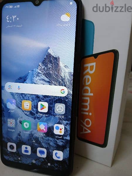 موبايل Xiaomi Redme 9A بحالة ممتازة جدا بعلبته الأصلية 3