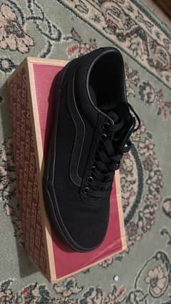 Vans Ward Canvas Trainers - Black/Black