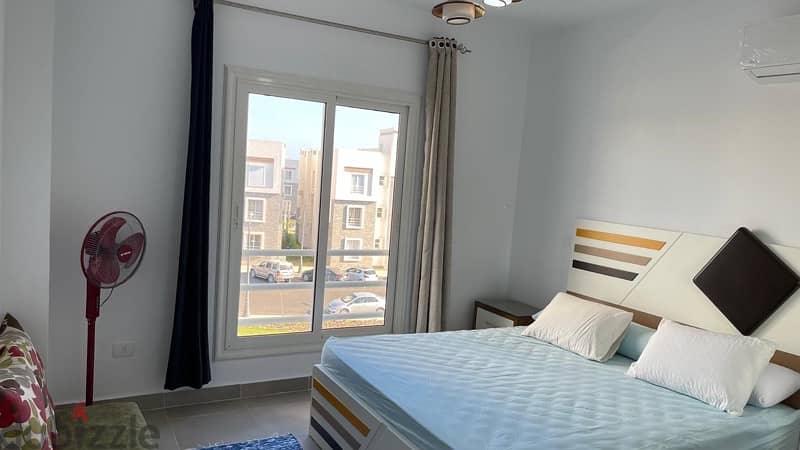 بنتهاوس مفروش للايجار اقل سعر - أمواج الساحل الشمالى Amwaj North Coast 5