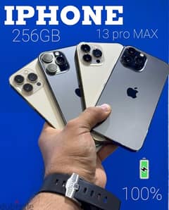 خصومات مميزه علي iPhone 13 Promax 256 GB جديد زيرو شحن بضمان وفاتورة 0