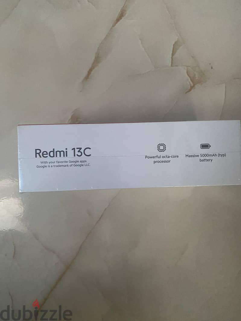 موبيل جديد متبرشم Redmi 13C BLACK 6GB RAM 128GB ROM 5000MAH 1