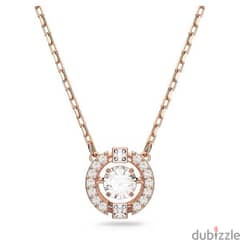 Swarovski sparkling dance round necklace